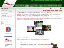 Tablet Screenshot of 10ring.com